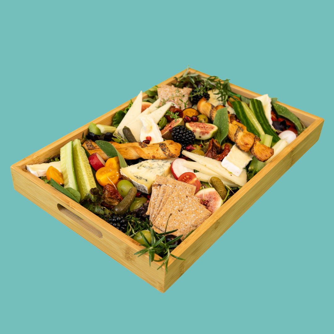 Garden Fresh Cheese Platter