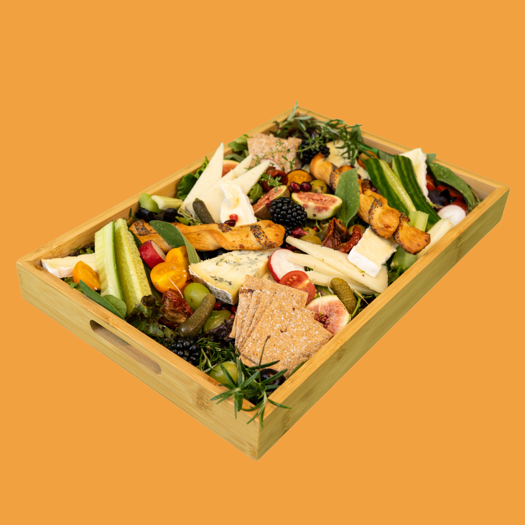 Garden Fresh Cheese Platter