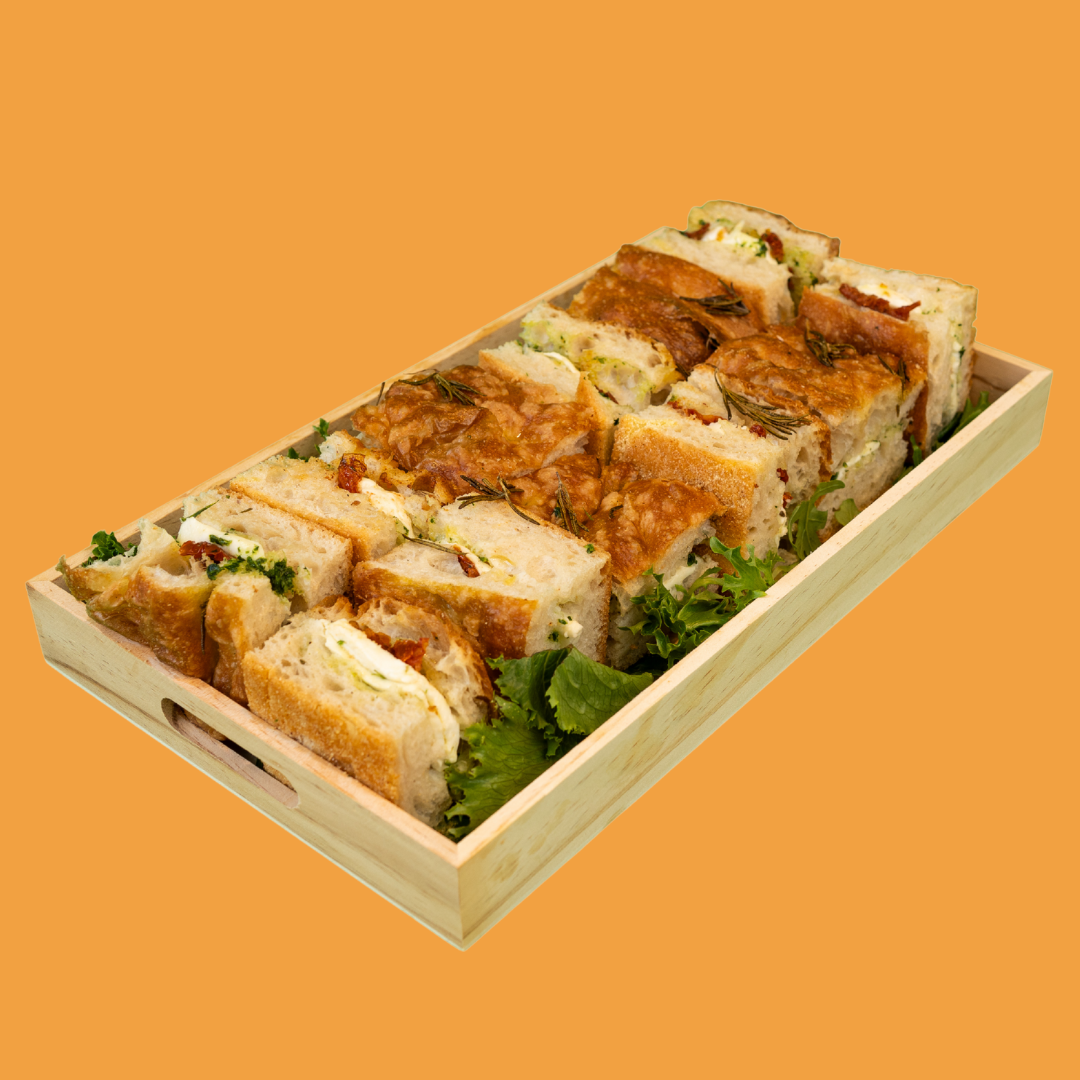 Pesto Mozzarella Focaccia