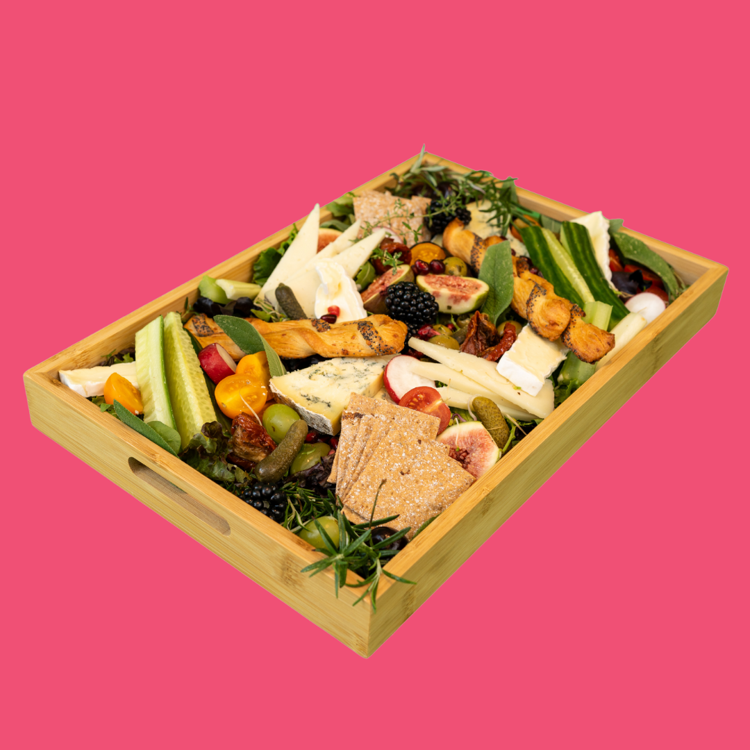 Garden Fresh Cheese Platter