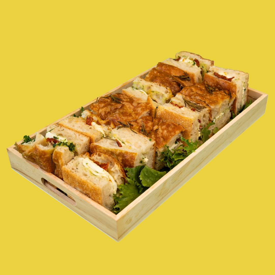 Pesto Mozzarella Focaccia