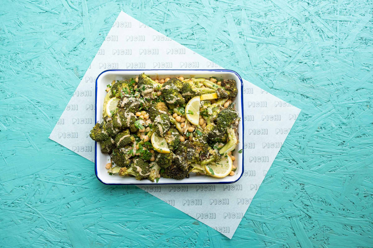 Broccoli Tahini Mix