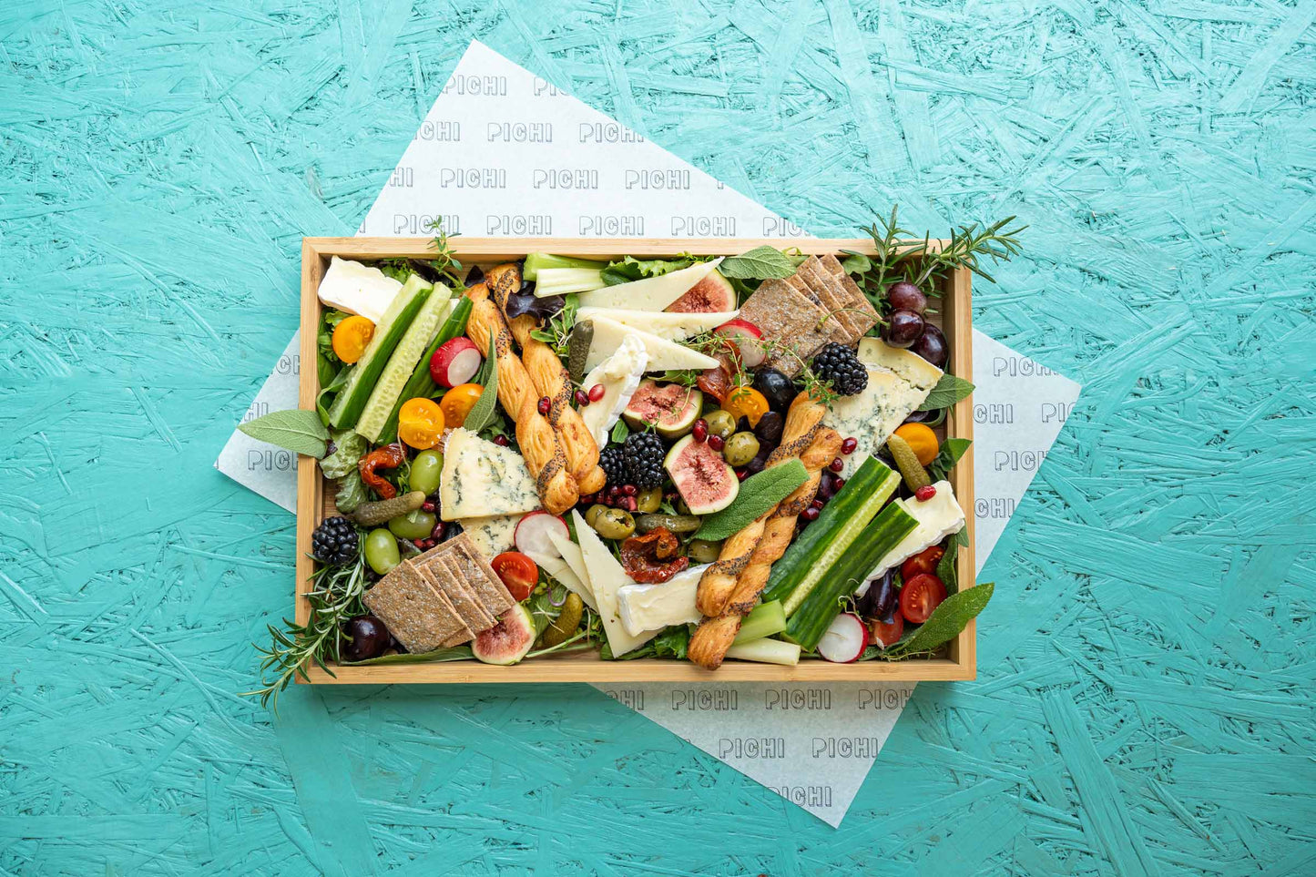 Garden Fresh Cheese Platter