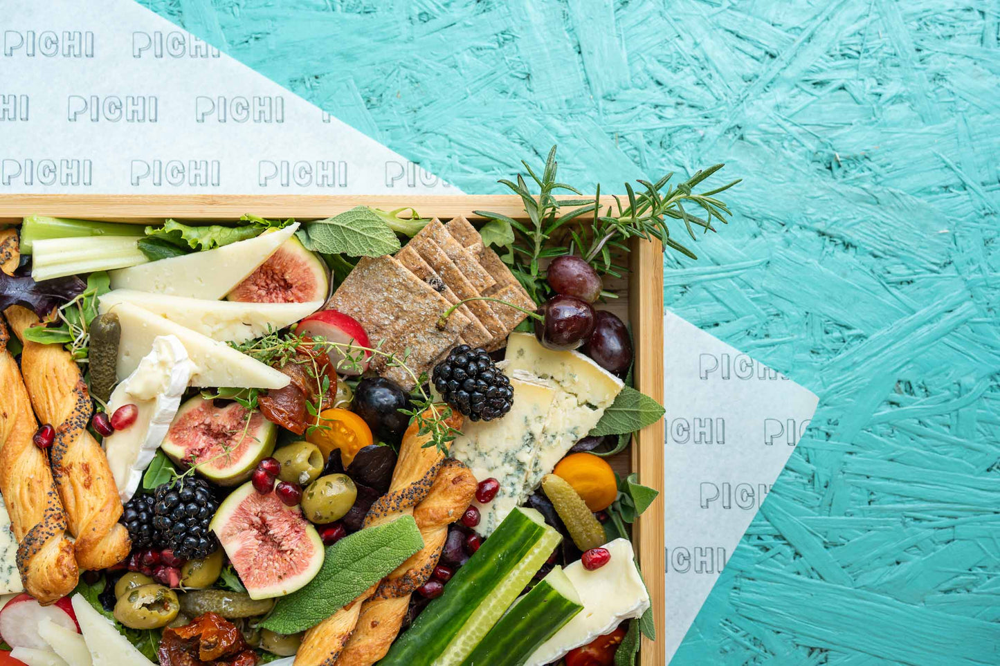 Garden Fresh Cheese Platter