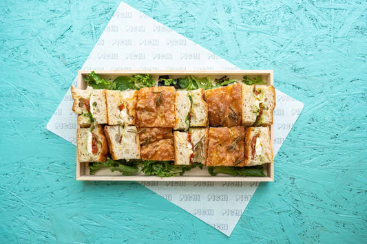 Pesto Mozzarella Focaccia