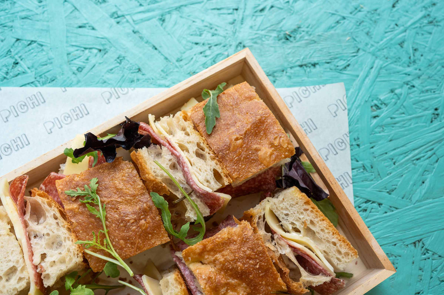 Rustic Salami & Cheese Focaccia